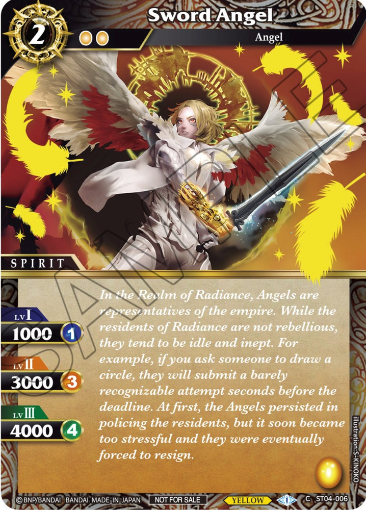 Sword Angel (Event Pack 1) (ST04-006) [Launch & Event Promos]