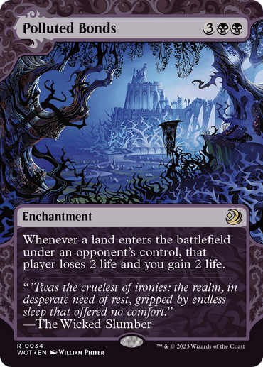 Polluted Bonds [Wilds of Eldraine: Enchanting Tales]